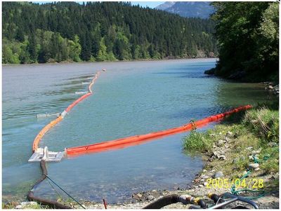 水面溢油围栏式撇油器